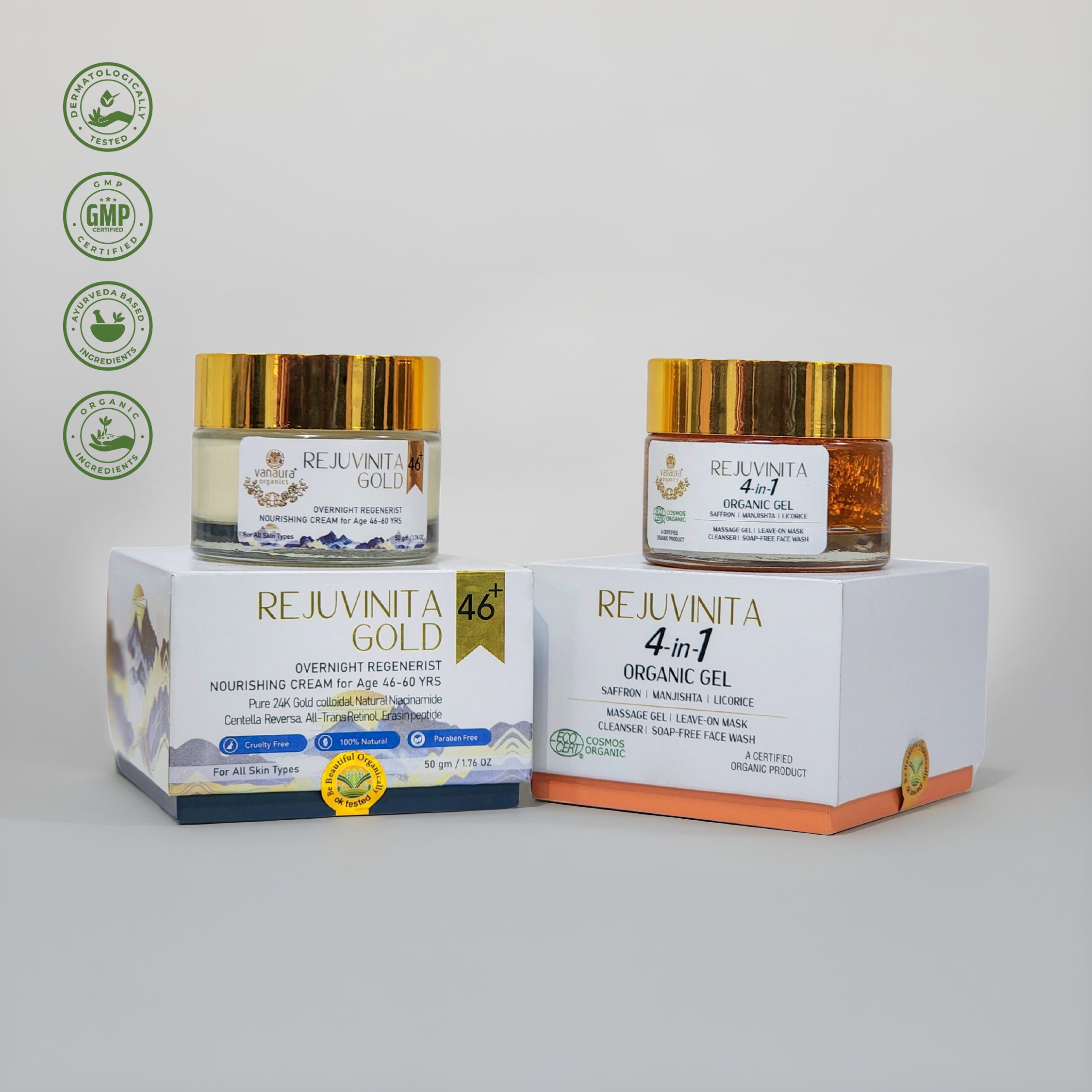 Anti-ageing and anti-wrinkle glow ritual for 46-70+yrs