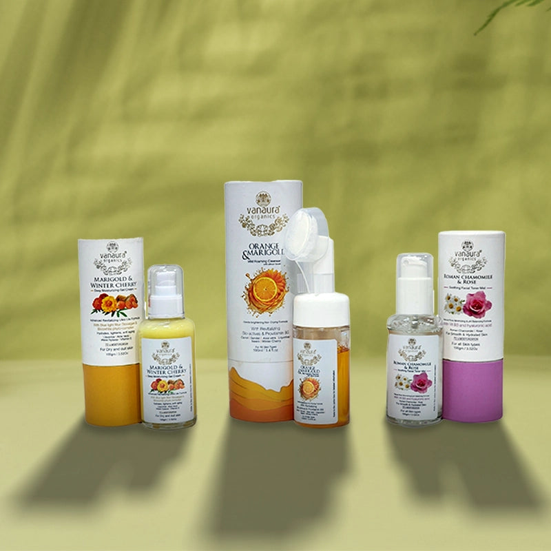 Daily face care combo for dry skin- CTM