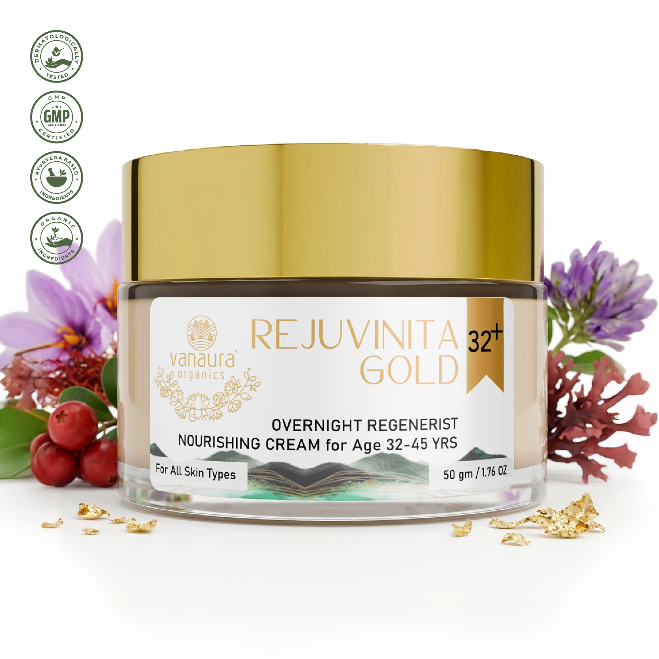 Rejuvinita Gold 32+ ( for 32-45yrs) -Overnight Regenerist