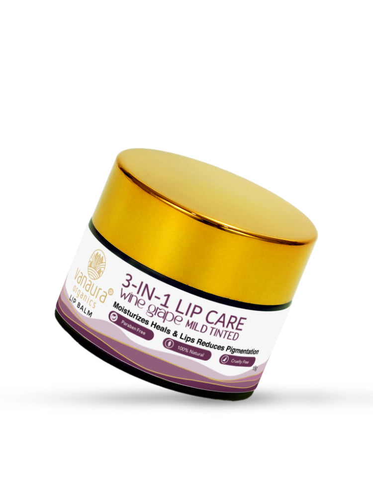 Wine grape 3- in -1 lip balm 15g