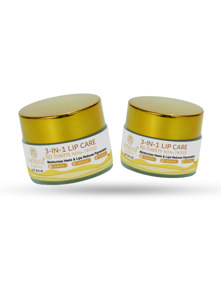 Lip balm 3-in-1 -non tinted 15g