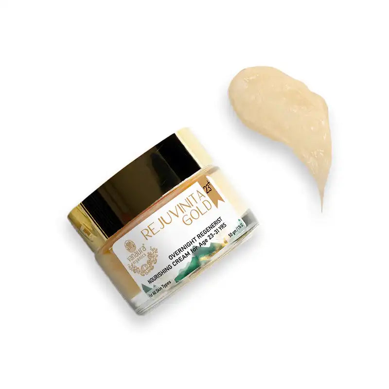 Rejuvinita Gold 23+ (for 23-31yrs)-Overnight Regenerist Nourishing Cream- 50g