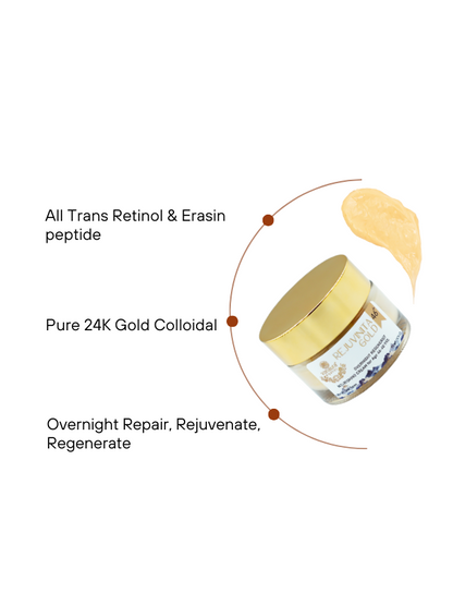 Rejuvinita Gold 46+ (For 46-60+Yrs) - Gold-infused Anti-Aging cream | All in One