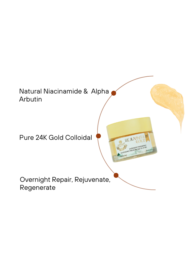 Rejuvinita Gold 23+ (for 23-31yrs)-Overnight Regenerist Nourishing Cream- 50g