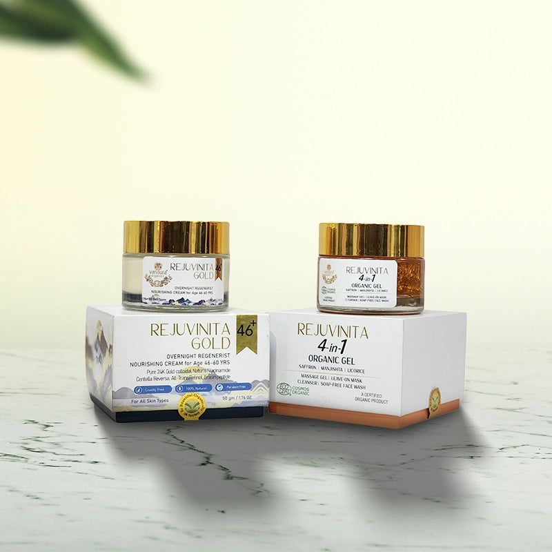 Anti-ageing and anti-wrinkle glow ritual for 46-70+yrs