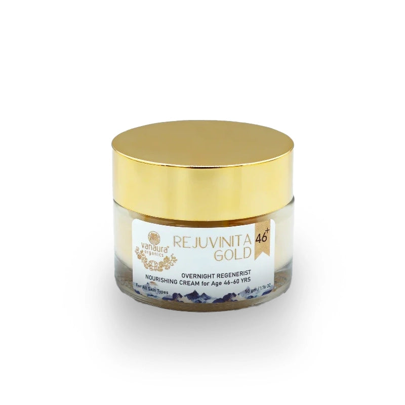 Rejuvinita Gold 46+ (for 46-60+yrs) - Gold-infused Anti-aging Cream | All in One