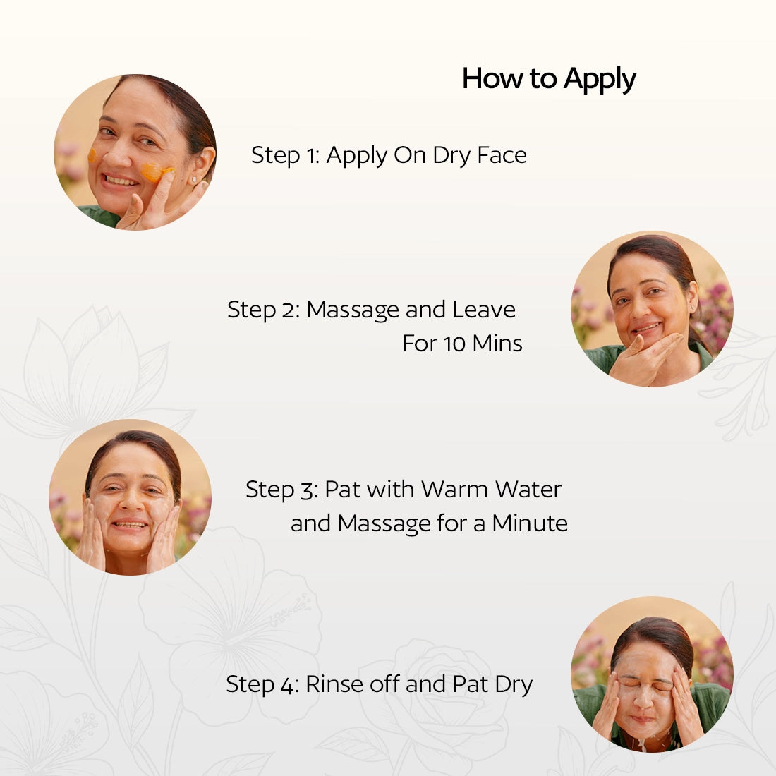 Rejuvinita 4-In-1 Organic Gel (Massage Gel, Leave-On Mask, Cleanser, Soap-Free Wash), 50g