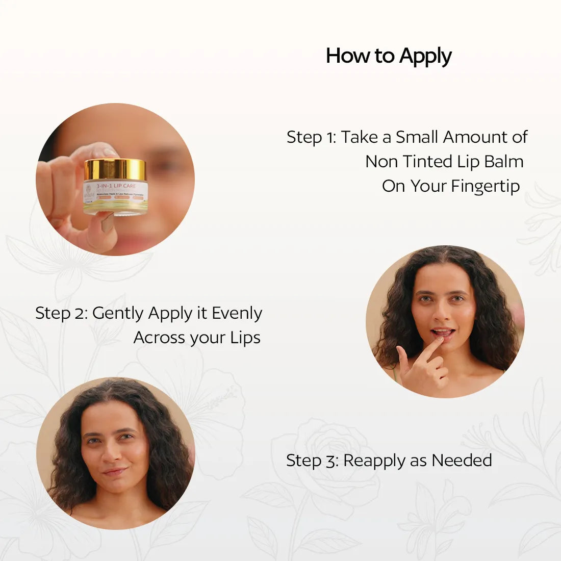 Lip balm 3-in-1 -non tinted 15g