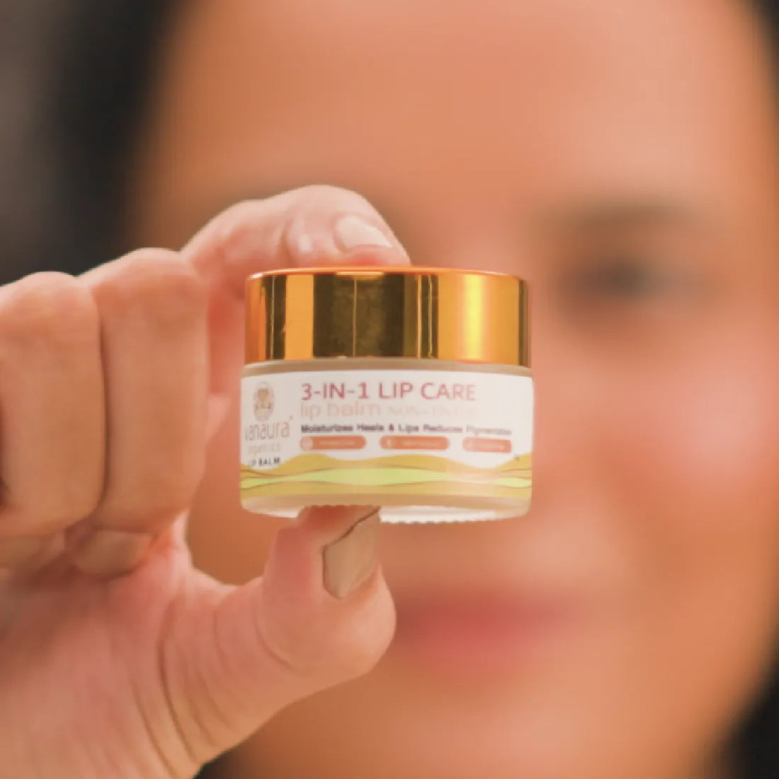 Lip balm 3-in-1 -non tinted 15g