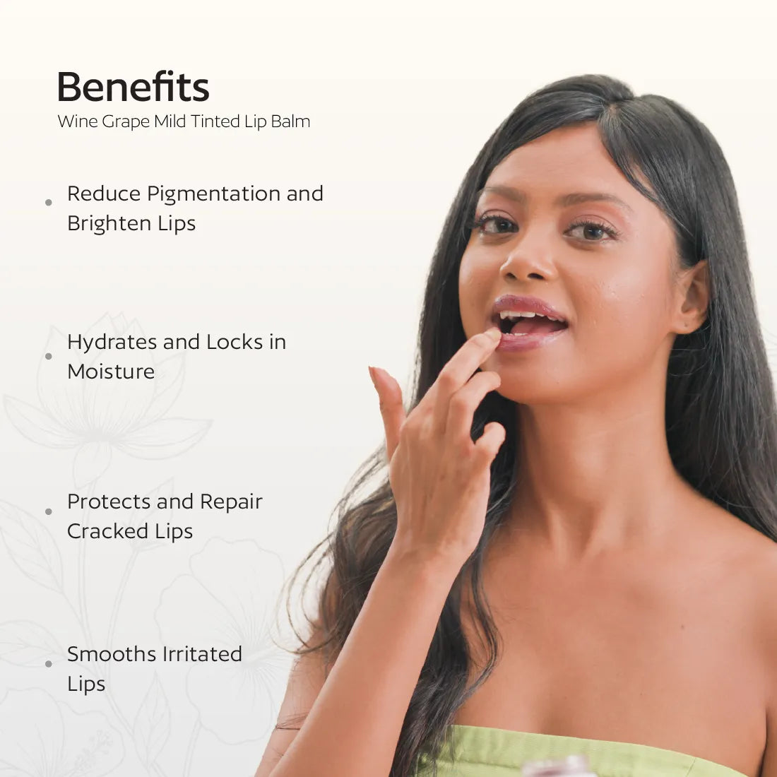 Wine grape 3- in -1 lip balm 15g