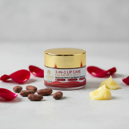 Rosy Red 3-in-1 lip balm - tinted 15g