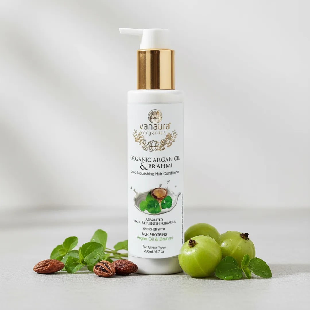 Organic Argan oil and Amla Deep nourishing hair conditioner-200ml